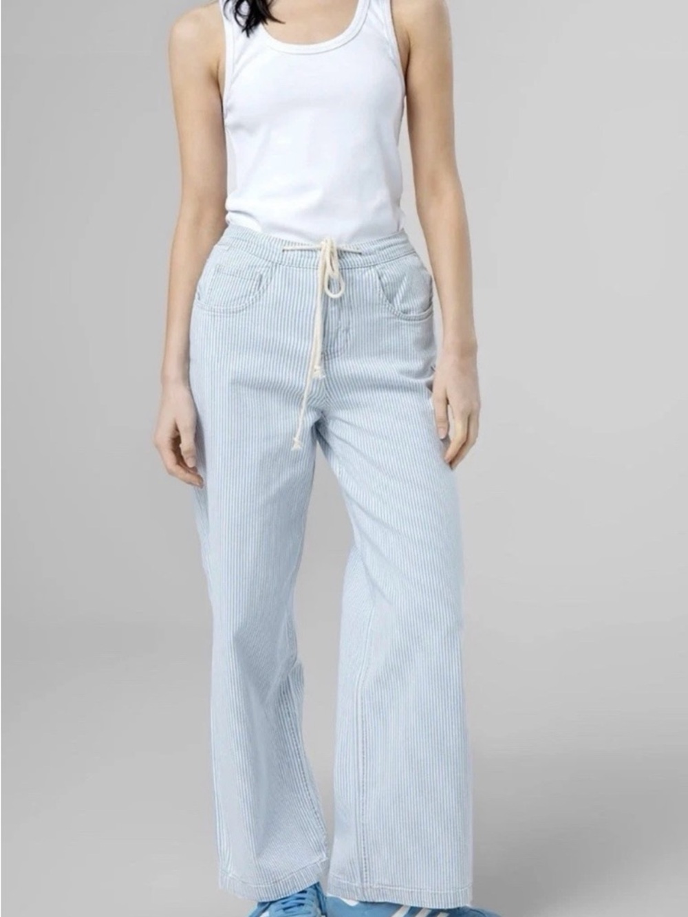 ✨ Ceros Striped Wide-Leg Pants – Effortless Everyday Style ✨